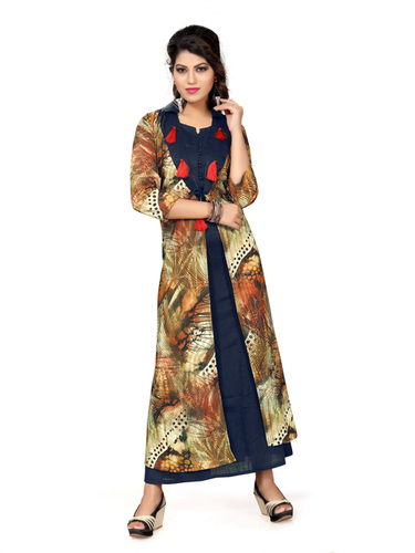 Blue Long Kurtas