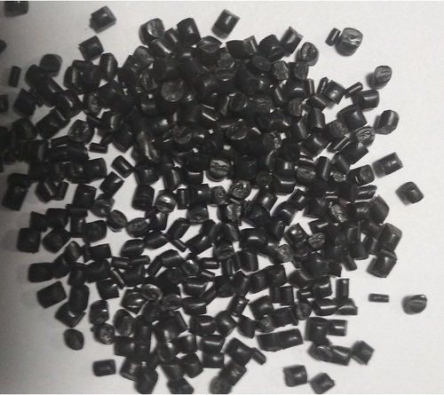 Black PPCP Recycle Granules