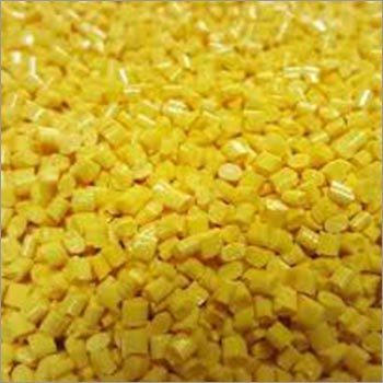 Yellow Plastic Granules
