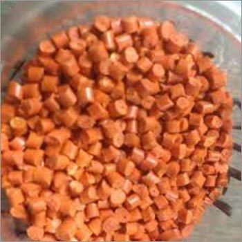 ABS Orange Recycled Granules By DHWANI PLASTIC