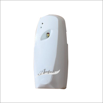 Battery Operated Aerosol Dispensers - ABS Plastic 16.5x9.1x6.7 mm White, Automatic Spray, Portable, Battery Powered