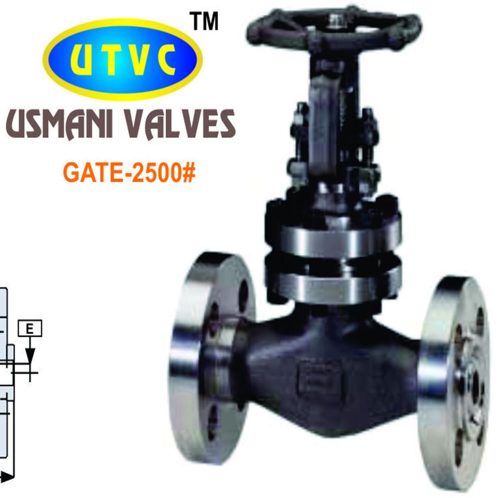 Forged Steel Gate valves Class 2500 Flanged End