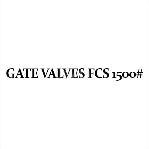 Gate Valves FCS 1500