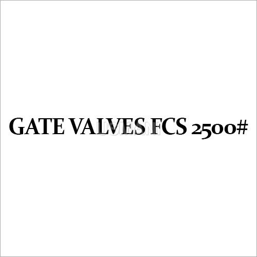 Gate Valves FCS 2500