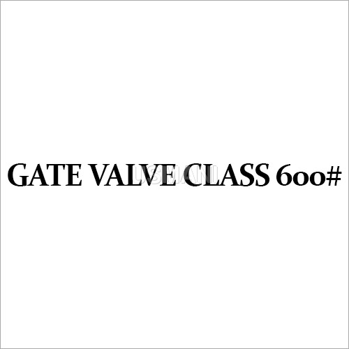 Cast Steel Gate Valve Class 600 Flanged end
