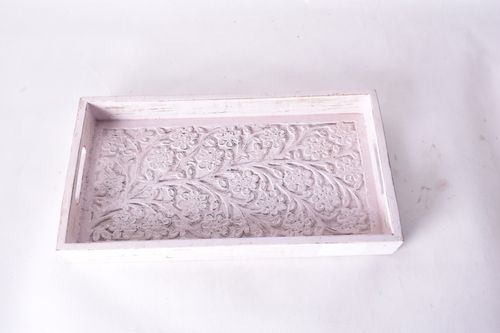 Customizable Wooden Sheesham Tray