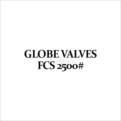 Globe Valves FCS 2500