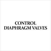 Control Diaphragm Valves