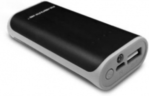 Power BANK - 5200mAh Li-Ion Battery, Black & Grey | 1-Year Warranty, Charging Cable Included