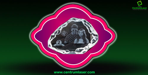 3D Unique Crystal Gifts - Crystal, Variable Dimensions, Clear Color, Laser Engraving, Personalized Keepsake