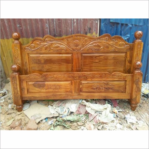 Wooden Carving Cot