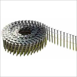 Wire Coil Nails - Carbon Steel, Various Sizes with Excellent Tensile Strength, Impact Resistance & Rust Resistance for Wooden Pallet Industry