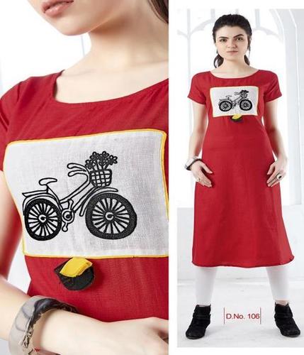 Polyester Western Kurtis