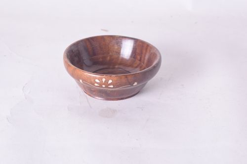 Natural/Customizable Wooden Sheesham Bowl