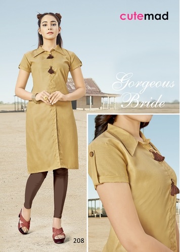 Light Mahendi Pathani Kurta