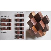 9 Piece Wooden Puzzle