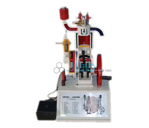 Demonstration Four Stroke Diesel Engine By JAIN LABORATORY INSTRUMENTS PRIVATE LIMITED