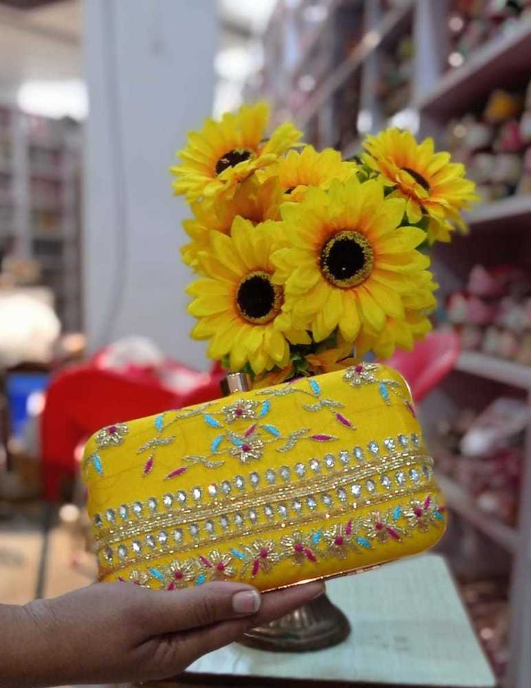 Yellow Clutches For Women