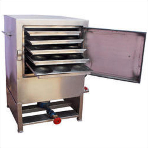 High Efficiency Idli Making Machine Gas Type