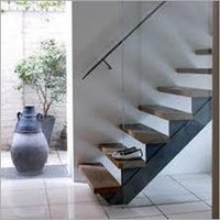 Steps with Handrails B