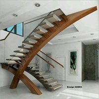 Steps with Handrails B