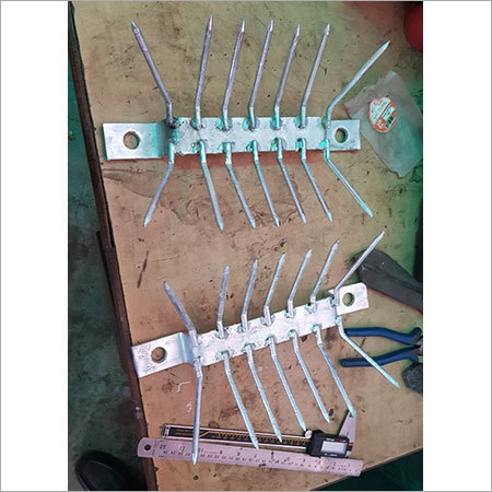 Bird Spikes - Polycarbonate & SS 316 Marine Steel, Standard Size, Silver | Easy to Install, Hygienic, Temperature Resistant from -20C to 100C