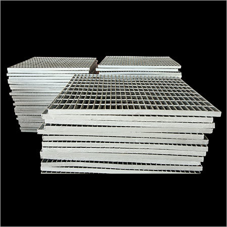 Metal Gratings - Heavy-Duty Metal, Versatile for Transmission Lines, White Finish - Rugged, Easy to Clean, Smooth Rollover Capability