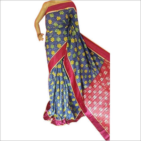 Ladies Printed Cotton Saree