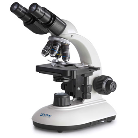 Kern OBE 114 Trinocular Compound Microscope - 320x180x365 mm, Achromatic Objectives, LED Illumination, Ergonomic Design