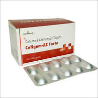 Cefixime 200 Mg & Azithromycin 500 Mg Tabets