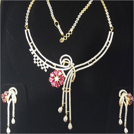 Diamond Necklace Set