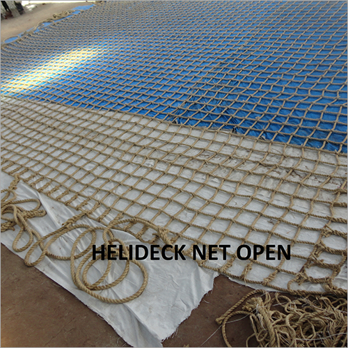 Helideck Net Open By CHHOTANAGPUR ROPE WORKS PVT. LTD.