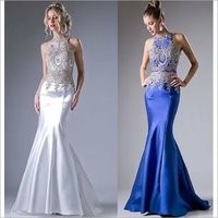 Fish Cut Bridal Dress