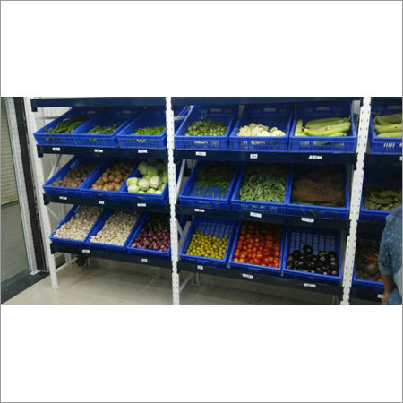 Vegetable Display Rack