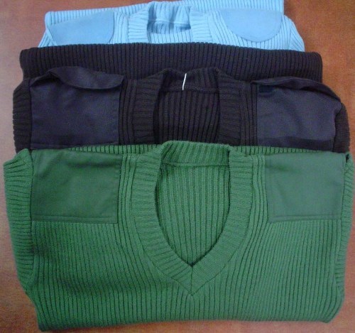 Green Army Pullover