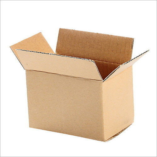 Brown Corrugated Box