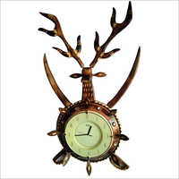 Brown Designer Table Clock