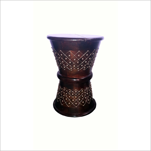 Wooden Article - Brown Round Decor | Smooth Finish, Wrapped Design, Timeless Elegance for Home Enhancement