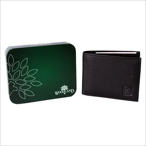 Woodland Wallet - Synthetic Leather, Men's Size with Small Pockets | Classic Charm, Sleek Look, Long-lasting Shine