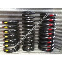 Helical Spring - Iron & Stainless Steel, Conical Shape, Blackened/polished/anodized Finish, Industrial Usage, High Durability & Load Capacity