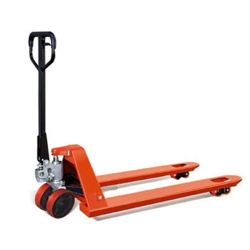 Hand Pallet Truck - Steel Frame, 1150x550 mm, 200 mm Lifting Height | Compact Design, Easy Maneuverability, Ergonomic Handle, Low Maintenance