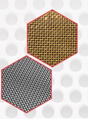 Stabbed liner of stainless steel & brass Stabbed liner of stainless steel & brass