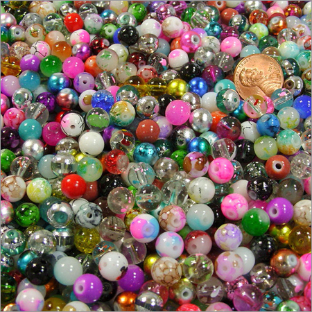 Multi- Colour Glass Beads