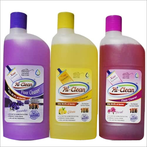 Floor Cleaner - Liquid Solution for High-Cleaning and Disinfection | Ideal for Marble Granite Tiles and Synthetic Floors in Hospitals Hotels and Institutions