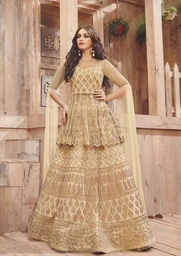Cream Palazzo Suits