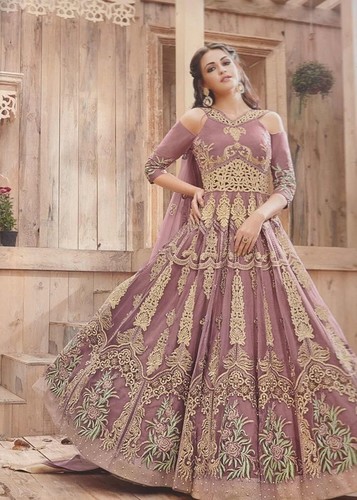 Lavender Long Gowns