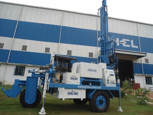 Semi-Automatic Portable 150 Meter  Water Well Drilling Rig