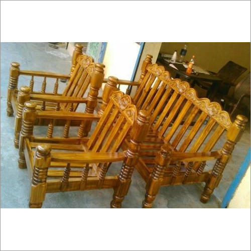 Solid Wooden Sofa