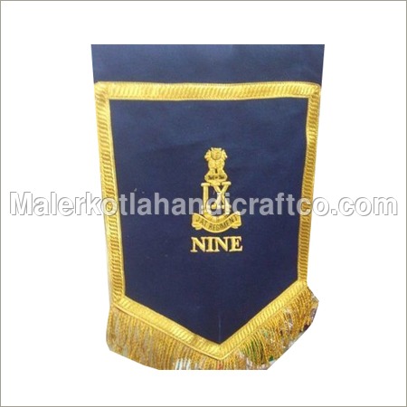 Military T Flag Design: Embroidere