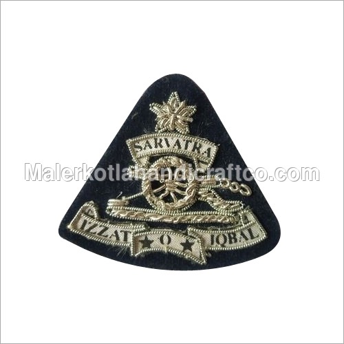 ARTY Crust Badge - Cotton & Other Blend Black Color with Embroidered Logo